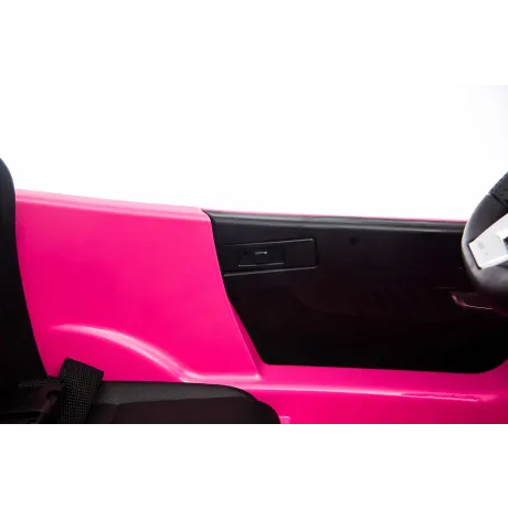 Электромобиль RiverToys MERCEDES-BENZ-AMG-GTR-HL289 (розовый) - Фото 9