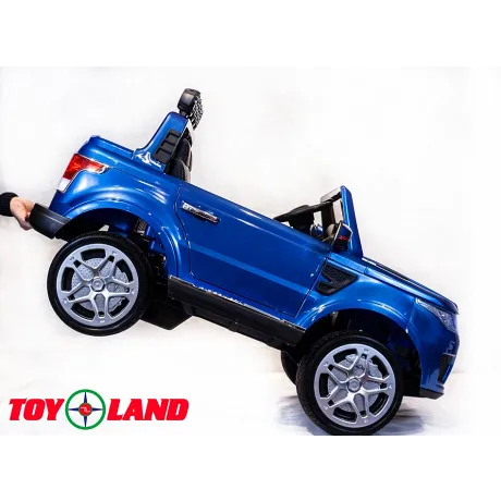 Электромобиль джип ToyLand Range Rover XMX 601 синий - Фото 8