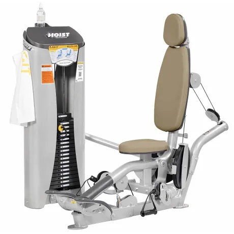 Бицепс сидя HOIST ROC-IT RS-1102 серебряный/синий - Фото 7