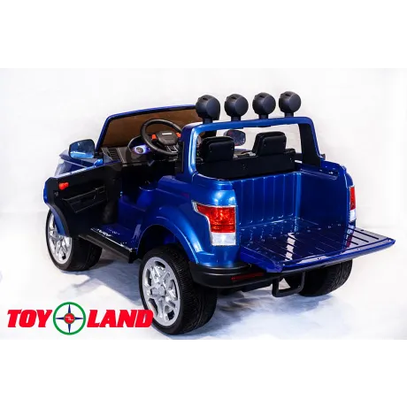 Электромобиль джип ToyLand Range Rover XMX 601 синий - Фото 5