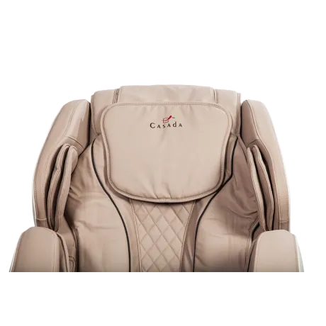 Массажное кресло с анти-стресс системой Casada Braintronics BetaSonic 2 кремово-бежевый - Фото 4