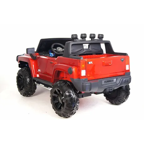 Электромобиль RiverToys HUMMER A777MP Red - Фото 8