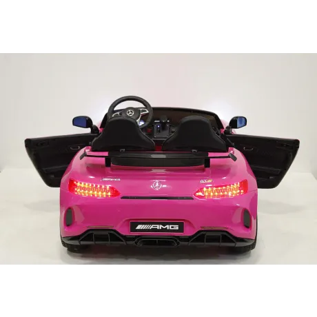 Электромобиль RiverToys MERCEDES-BENZ-AMG-GTR-HL289 (розовый) - Фото 4