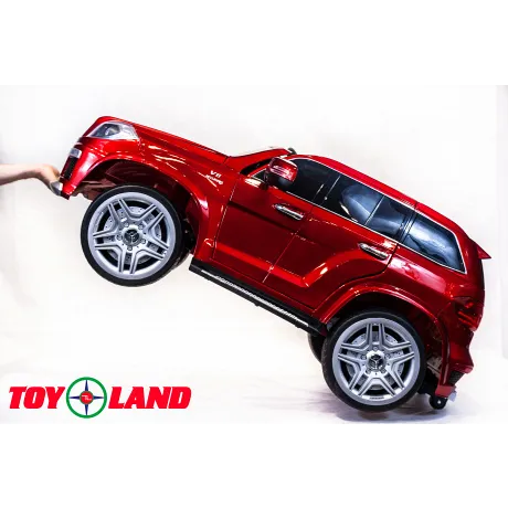 Электромобиль ToyLand Mercedes-Benz GL63 красный - Фото 8