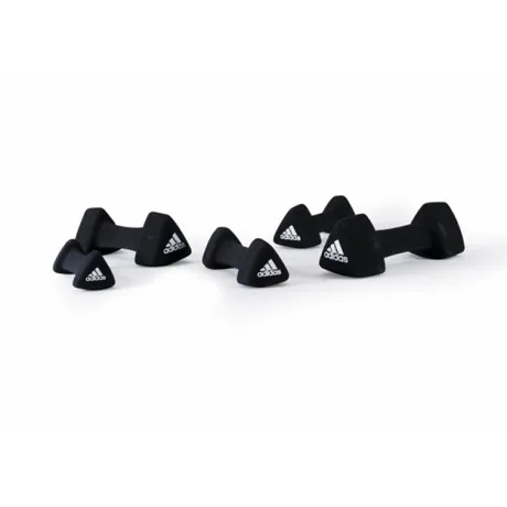 Гантель трехгранная неопреновая Adidas 2 кг - Фото 2