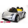 Электромобиль ToyLand Porsche Sport mini BBH 7188 серебро (краска) - Фото 4