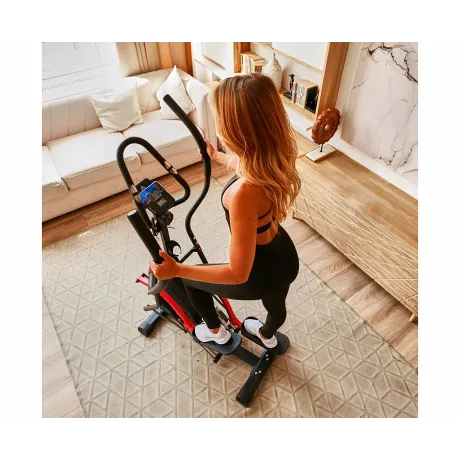 Эллиптический тренажер с элементом степпера Challenge Pro DFC E8019R - Фото 5