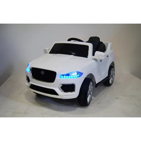 Электромобиль RiverToys Jaguar Р111ВР WHITE - Фото 15