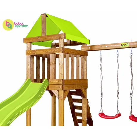 Детская игровая площадка Babygarden Play 2 салатовый - Фото 2