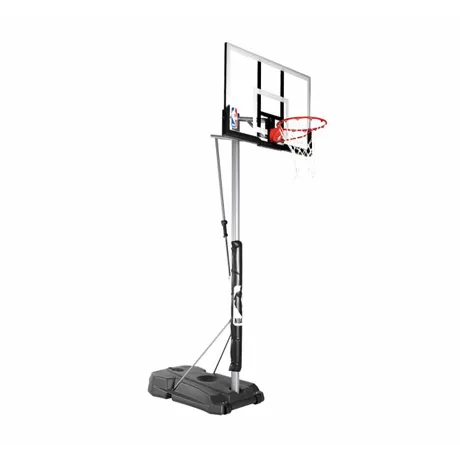 Стойка баскетбольная мобильная SPALDING SILVER PORTABLE 52” ACRYLIC - Фото 2