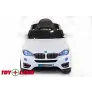Электромобиль ToyLand BMW X6 белый - Фото 3