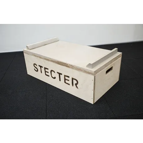 Комплект плинтов для тяжелой атлетики Stecter (Н=83 см, материал-фанера) - Фото 7