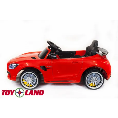 Электромобиль ToyLand Mercedes-Benz GTR красный - Фото 4