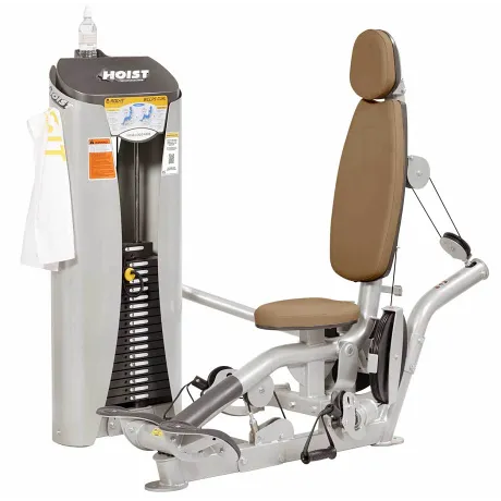 Бицепс сидя HOIST ROC-IT RS-1102 серебряный/синий - Фото 6