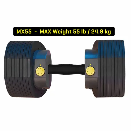 Гантели наборные MX Select MX-55, вес 4.5-24.9 кг, 2 шт без стойки - Фото 7