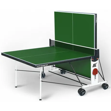 Теннисный стол Start Line Compact LX зеленый (с сеткой) - Фото 3