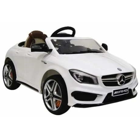 Детский электромобиль RiverToys Mercedes-Benz CLA 45 (А777АА) белый