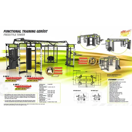 Рама DHZ для функциональных тренировок 360B - Фото 7
