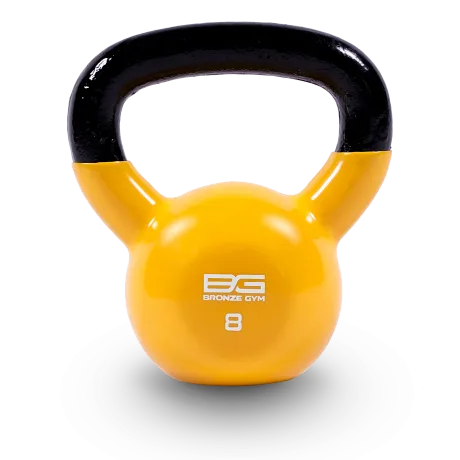 Гиря BRONZE GYM в виниловой оболочке 8 кг