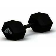 Гантель гексагональная Adidas 10 кг