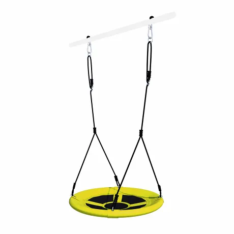 Дачный комплекс Богатырь Плюс 2 + ГНЕЗДО качели Romana R 103.12.05 (белый, красный, желтый) - Фото 3