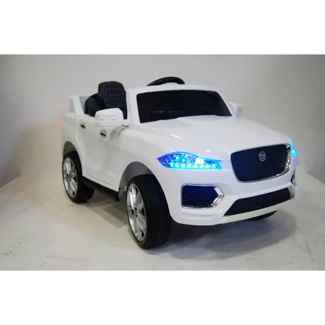 Электромобиль RiverToys Jaguar Р111ВР WHITE - Фото 3