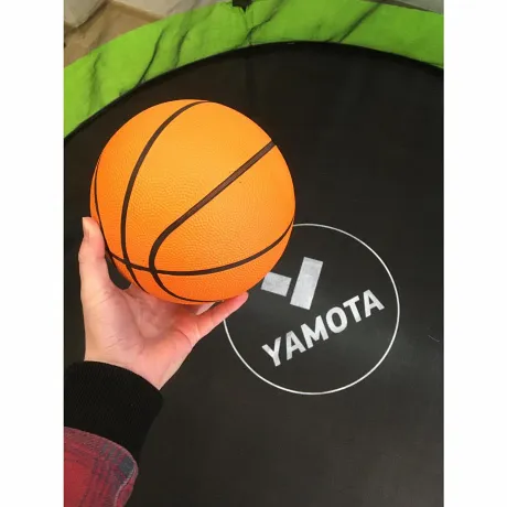 Батут Yamota TOP 427см (14ft) с баскетбольным набором - Фото 9