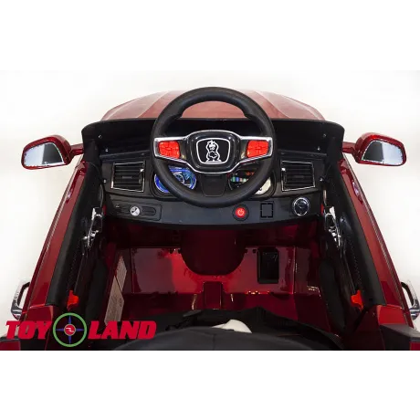 Электромобиль ToyLand BMW X6 красный - Фото 8