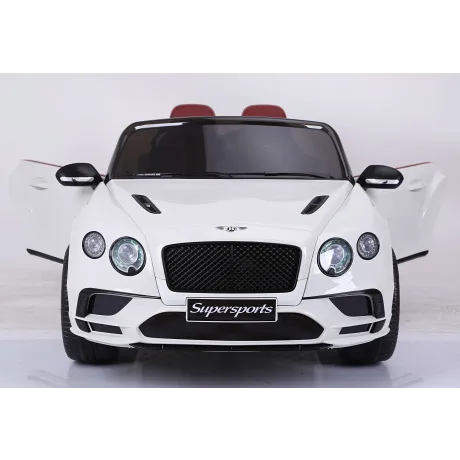 Электромобиль RiverToys BENTLEY CONTINENTAL SUPERSPORTS JE1155 (белый)