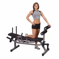 Скамья горизонтальная Body Solid GAB100 на свободных весах