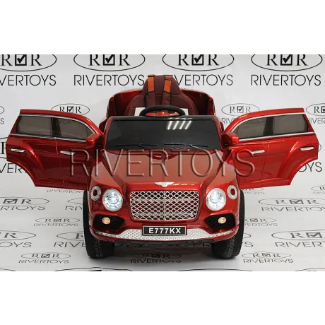 Электромобиль RiverToys Bentley Е777КХ - Фото 6