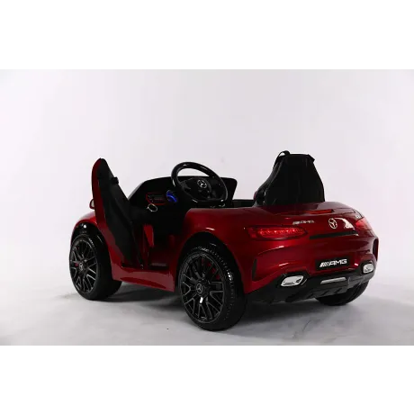 Электромобиль RiverToys MERCEDES-BENZ AMG GT O008OO (вишневый глянцевый) - Фото 4