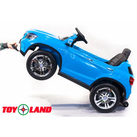 Детский электромобиль Toyland Mercedes-Benz GLA синий - Фото 10