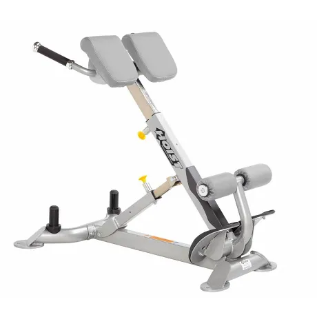 Гиперэкстензия с регулируемым углом наклона HOIST CF-3663 серебристый/темно-синий - Фото 7