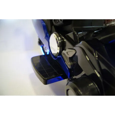 Мотоцикл RiverToys A001AA синий - Фото 4