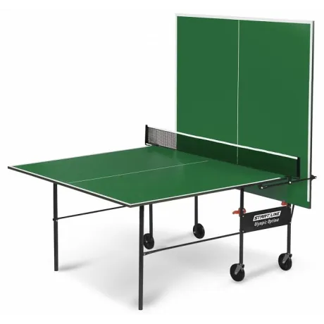 Теннисный стол Start Line Olympic Optima зеленый (с сеткой) - Фото 2