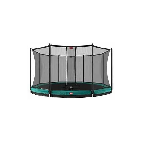 Батут BERG Champion InGround 430 Green + защитная сетка Safety Net Comfort