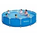 Бассейн каркасный круглый SINGLE POOL MAX 305х100 см, 15327