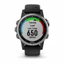 GPS-часы Garmin FENIX 5S PLUS черные с черным ремешком - Фото 7