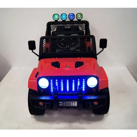 Электромобиль RiverToys JEEP T008TT (красный) - Фото 7