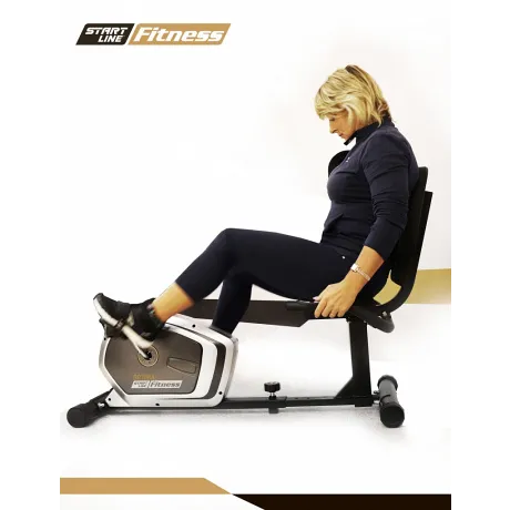 Горизонтальный велотренажер START LINE Optimal - Фото 6
