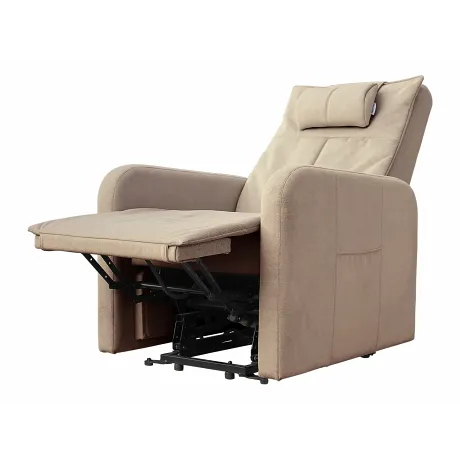 Массажное кресло реклайнер с подъемом FUJIMO LIFT Compact F3005 FLFK Ваниль (Sakura 4) - Фото 9