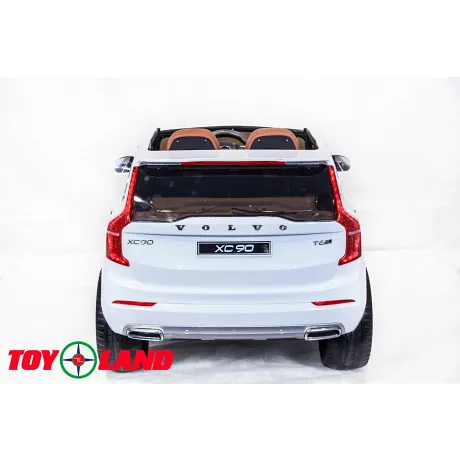 Электромобиль ToyLand Volvo XC90 белый - Фото 6