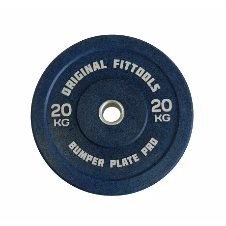 Диск бамперный OriginalFitTools 20 кг (синий)