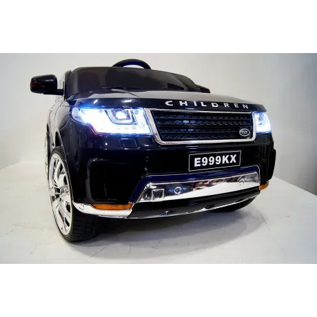 Электромобиль RiverToys Range Rover Sport E999KX черный глянец - Фото 6