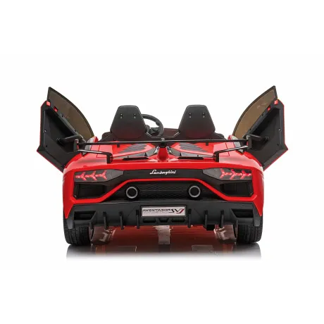 Детский электромобиль Lamborghini Aventador SVJ (A111MP) красный - Фото 5