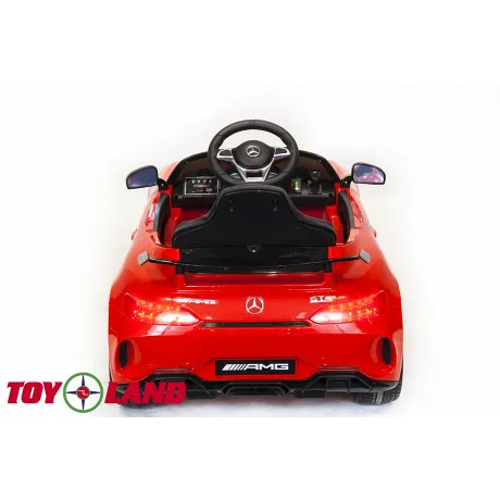 Электромобиль ToyLand Mercedes-Benz GTR красный - Фото 6