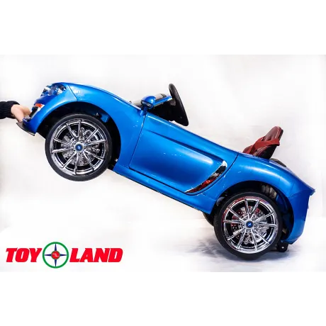 Легковой электромобиль ToyLand BMW HC 6688 синий - Фото 9