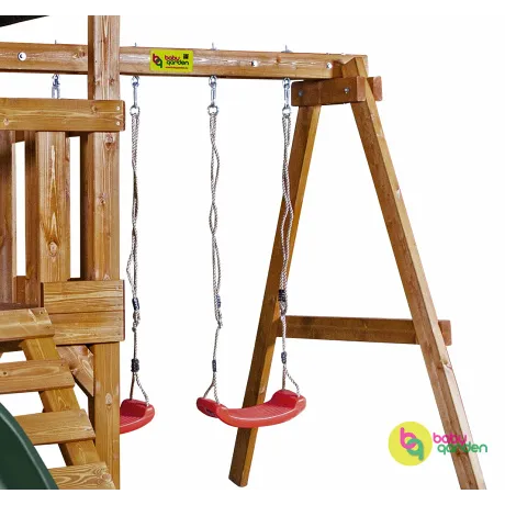 Детская игровая площадка Babygarden Play 6 зеленый - Фото 5