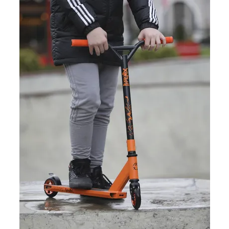 Самокат трюковый Phoenix Black 100 мм - Фото 4